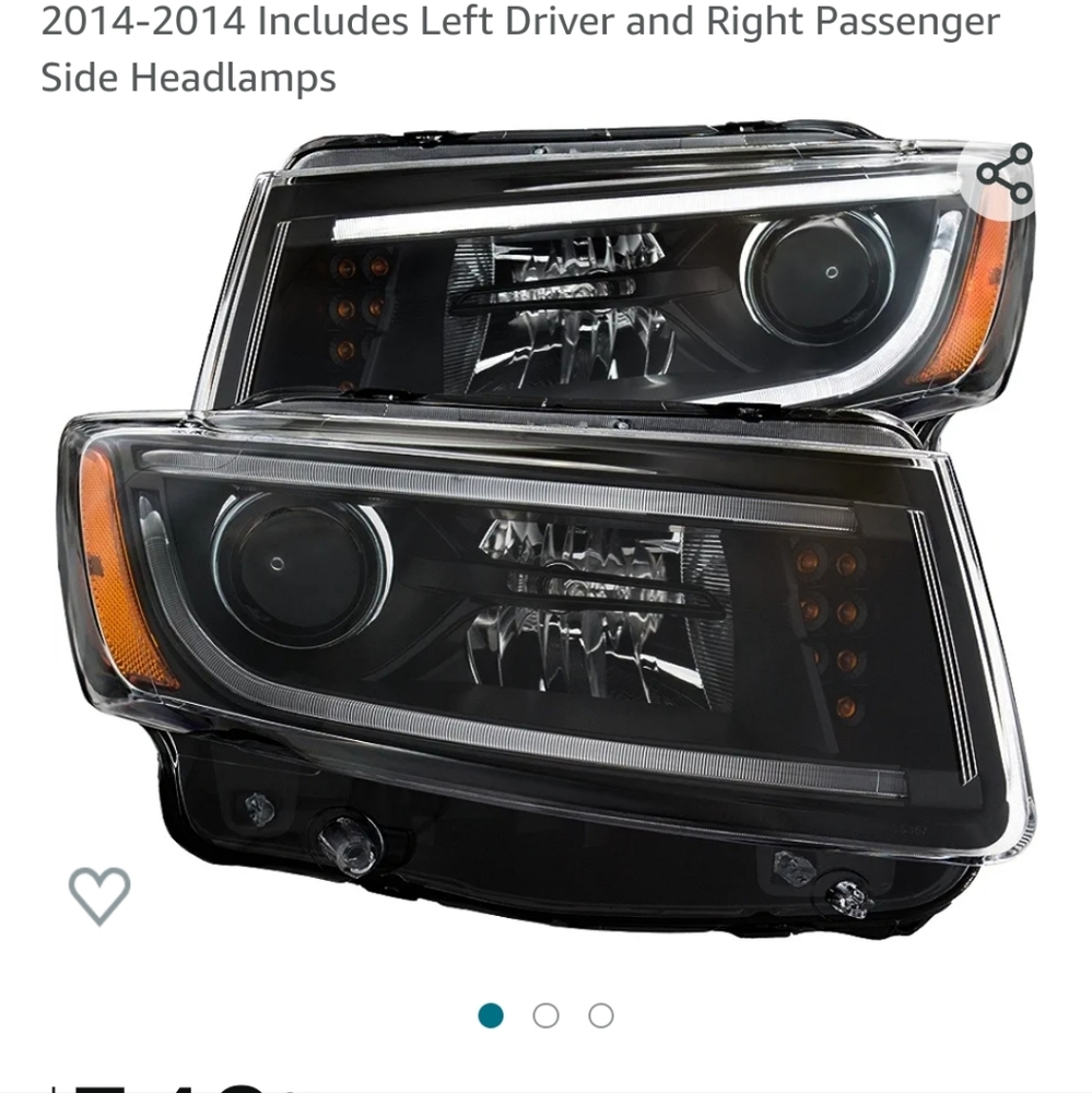 Jeep Grand Cherokee headlights
